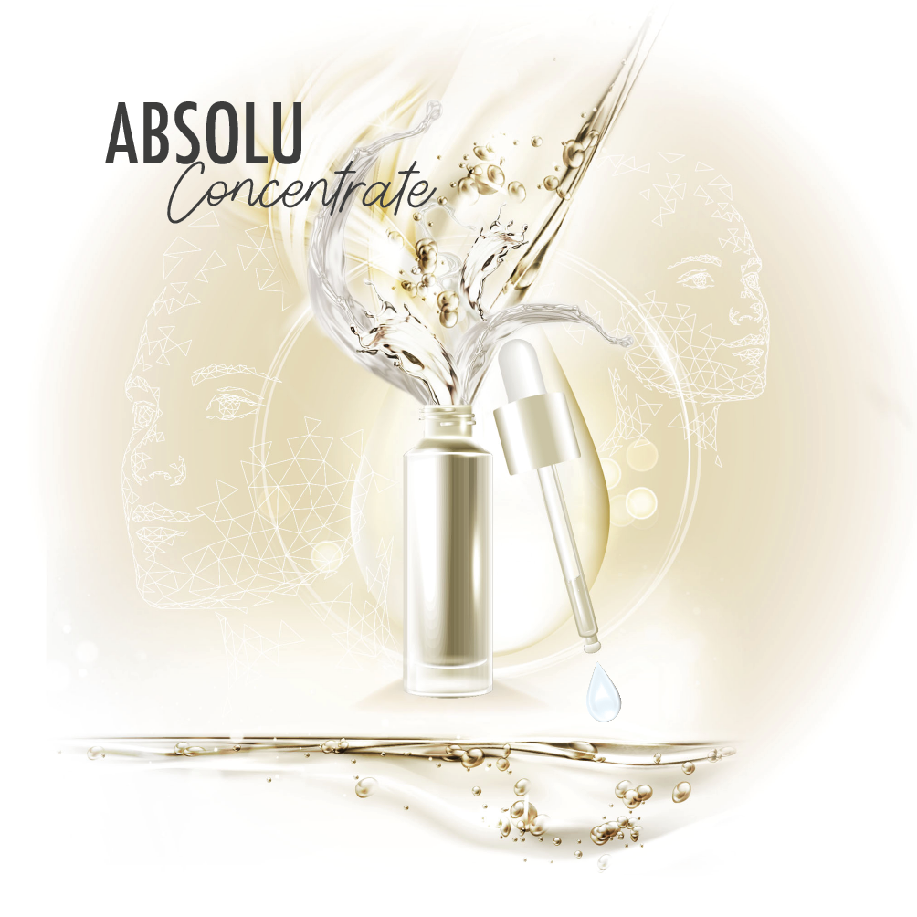 Absolu Concentrate: an innovating cosmetic serums range.